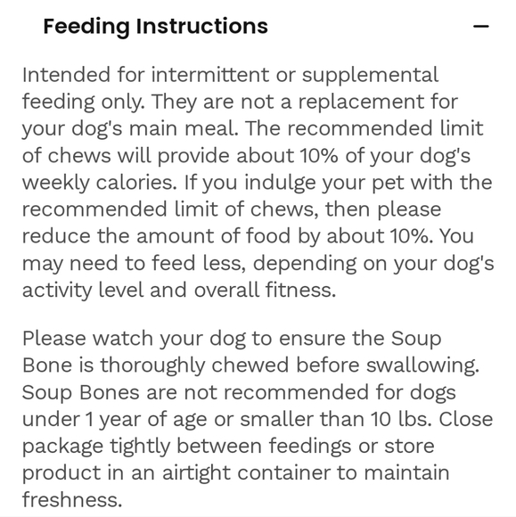 Rachael Ray Nutrish Soup Bones Beef & Barley Flavor Chews Dog Treats - Picture 7 of 7